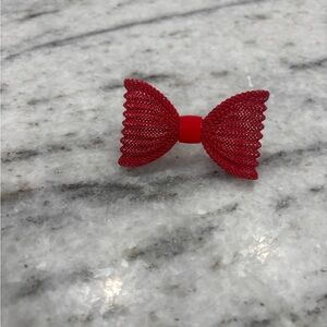 Red Bow ring